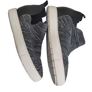 Chelsea & Violet 7.5M shoes fabric CV-Cielo flyknit wedge sneaker bootie leather